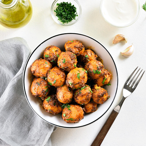 Chilli Garlic Poppers