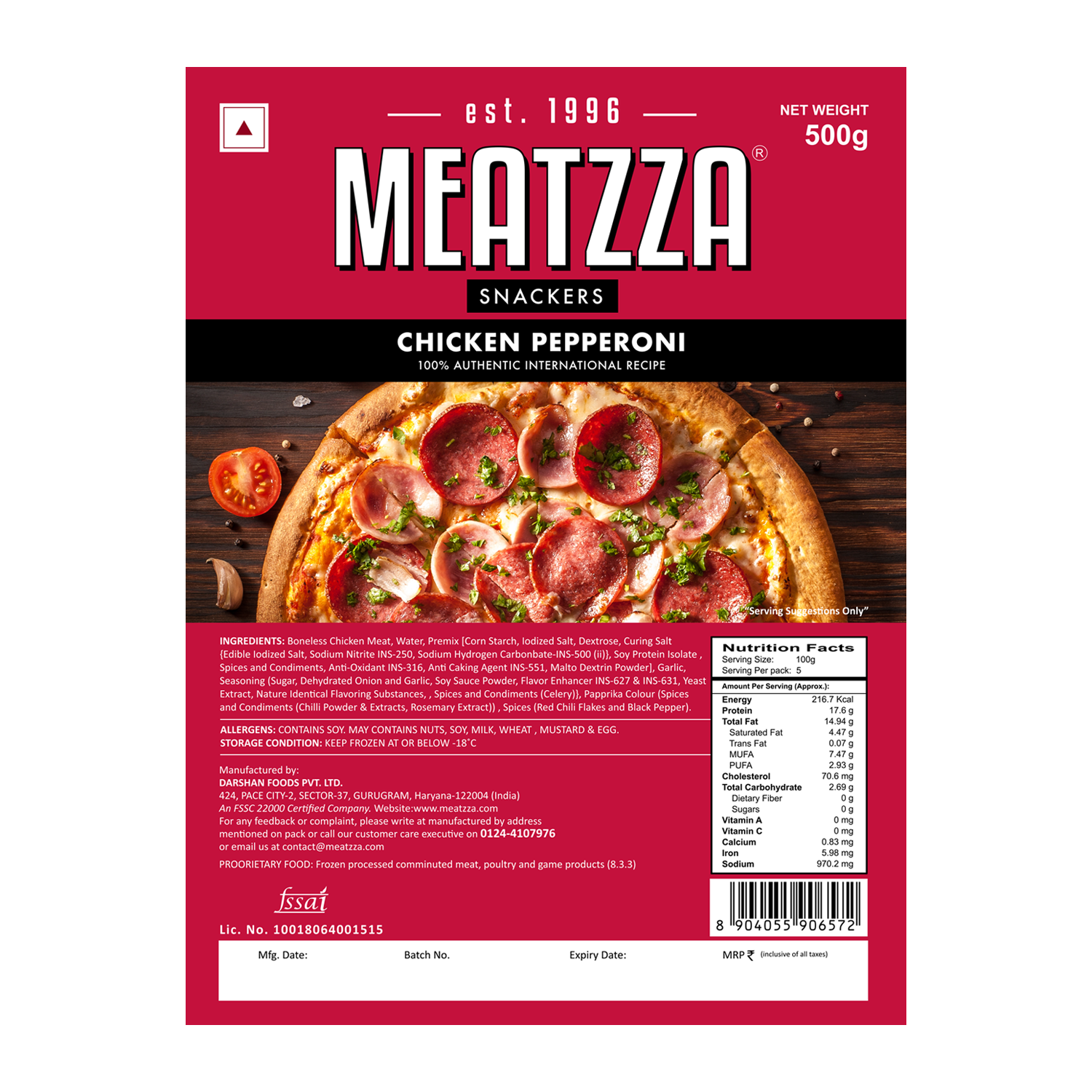 Chicken Pepperoni
