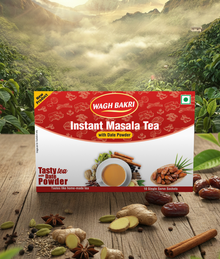 Masala Instant Tea with Date Powder